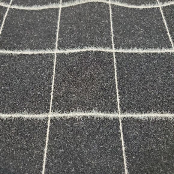 by Anthropologie Checkered Plaid Open Front Long Sweater Vest OS Preppy Career - Picture 11 of 11